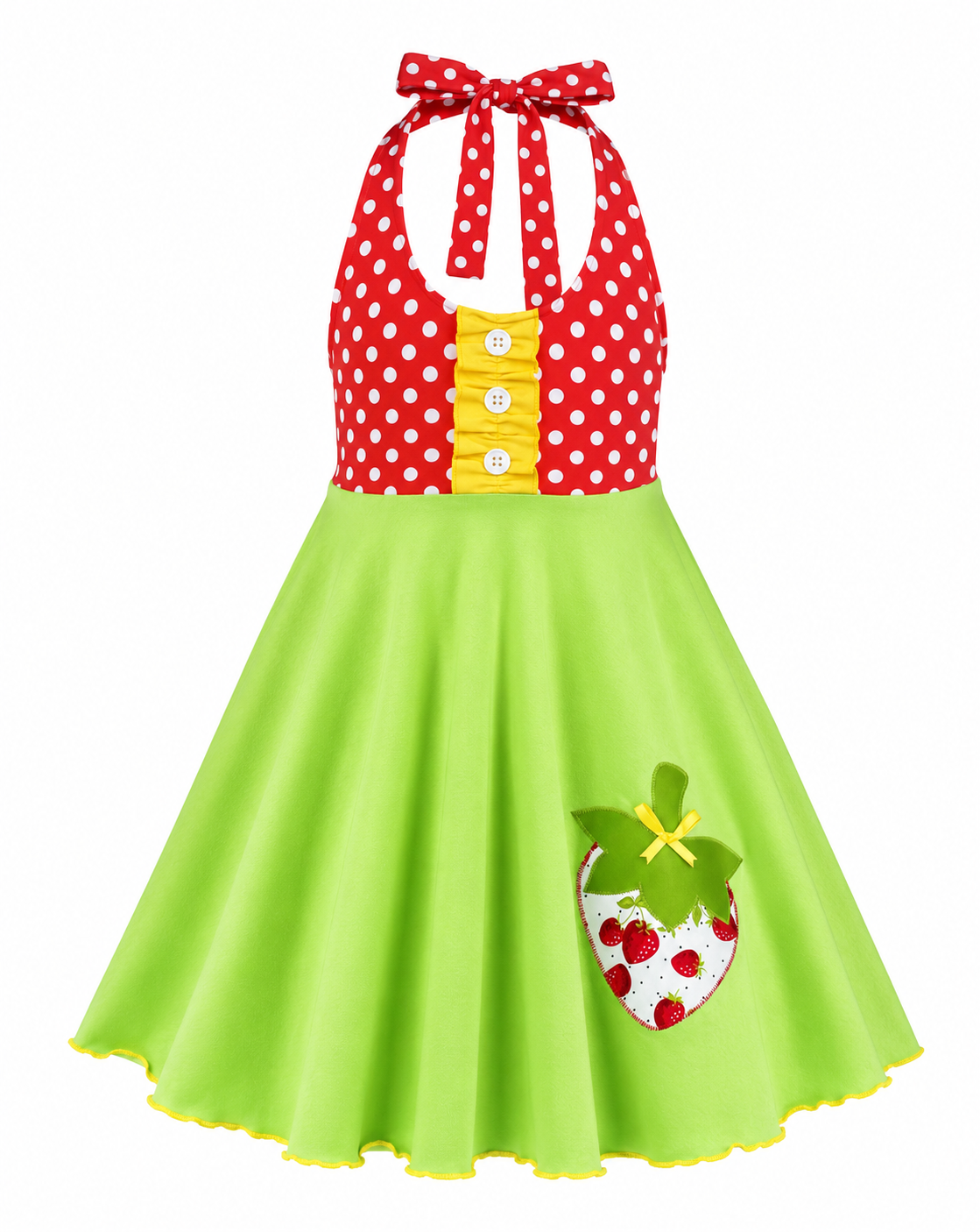 Strawberry Twirl Dress