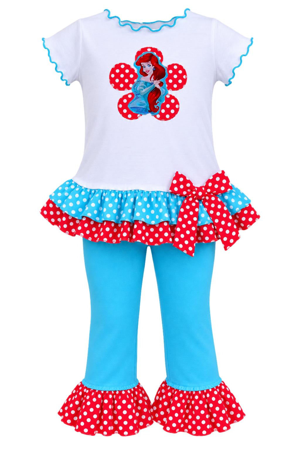Ariel Little Mermaid Girls Outfit