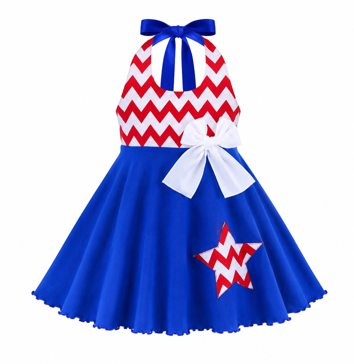 4th Of July Dress Twirl 