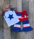 4th Of July Capris & Top 
