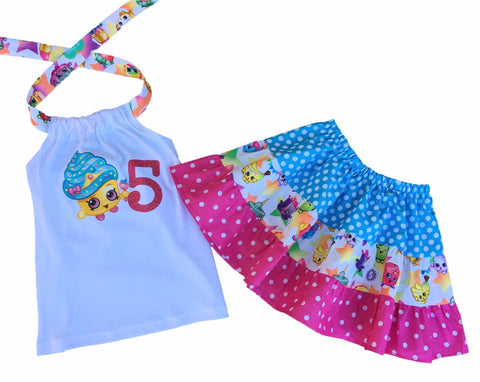Shopkins Little Girl Outfit 