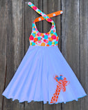 Safari Zoo Giraffe Dress