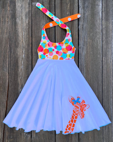 Safari Zoo Giraffe Dress
