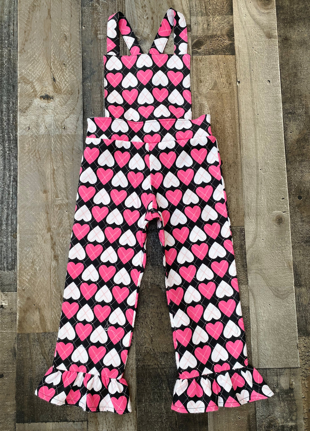 Valentines Day Overalls Outfit