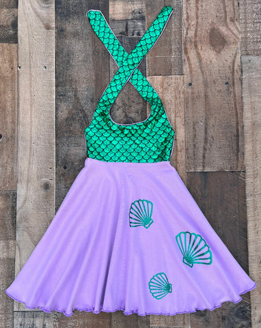 Mermaid Girl Dress