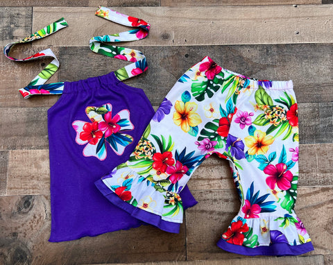 Hawaiian Luau Tropical Outfit 