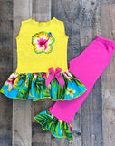 Tropical Print Outfit 