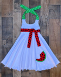 Watermelon Twirl Dress
