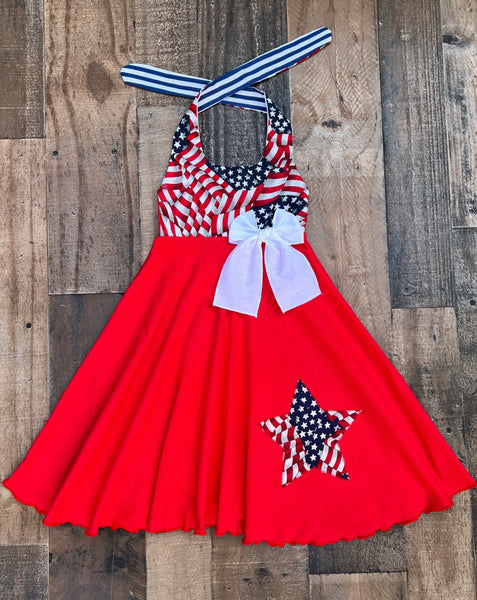 4th Of July Patriotic Dress