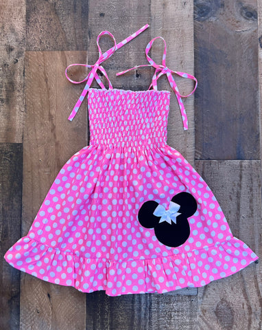 Pink Minnie Mouse Dress