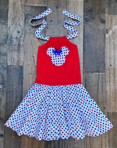 Patriotic Minnie Mouse Dress