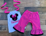 Minnie mOuse Personalized Outfit 