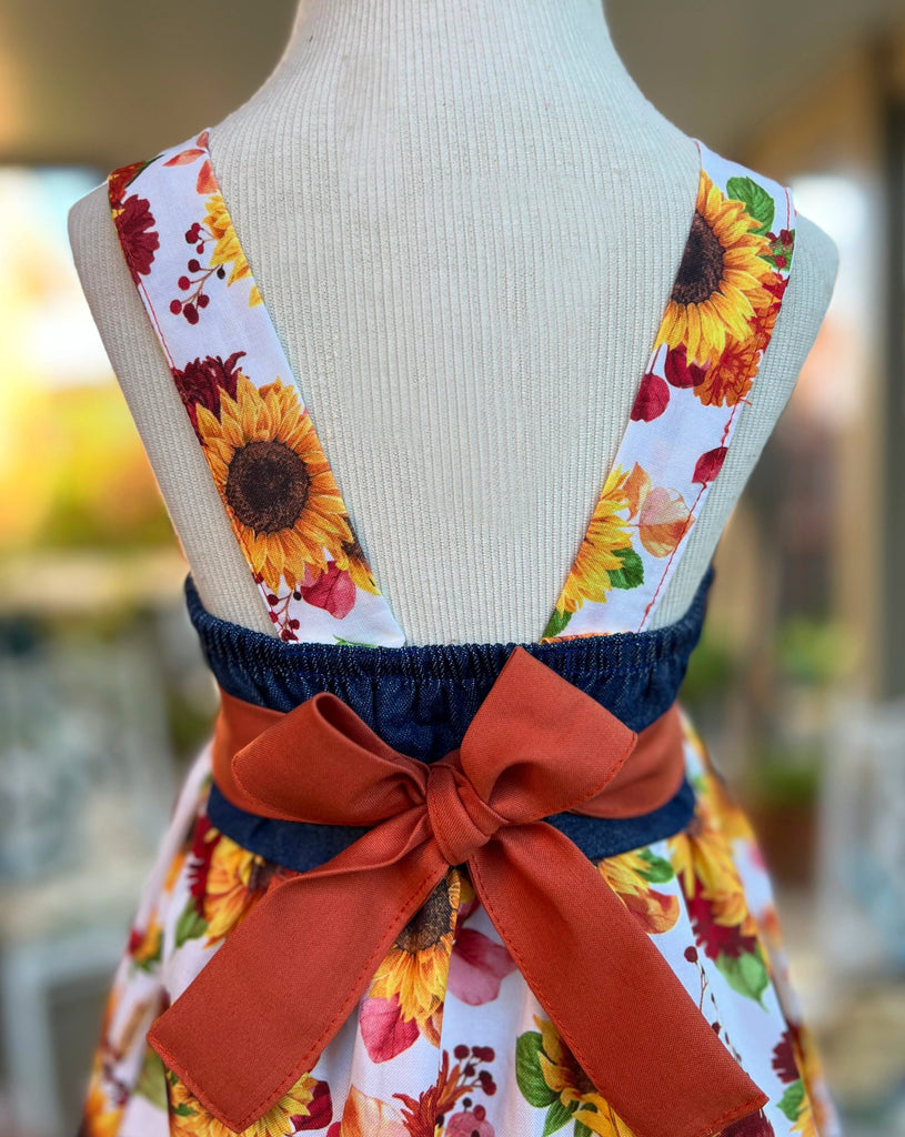 Tulip Clothing Poppie Womens Dress in Sunflower