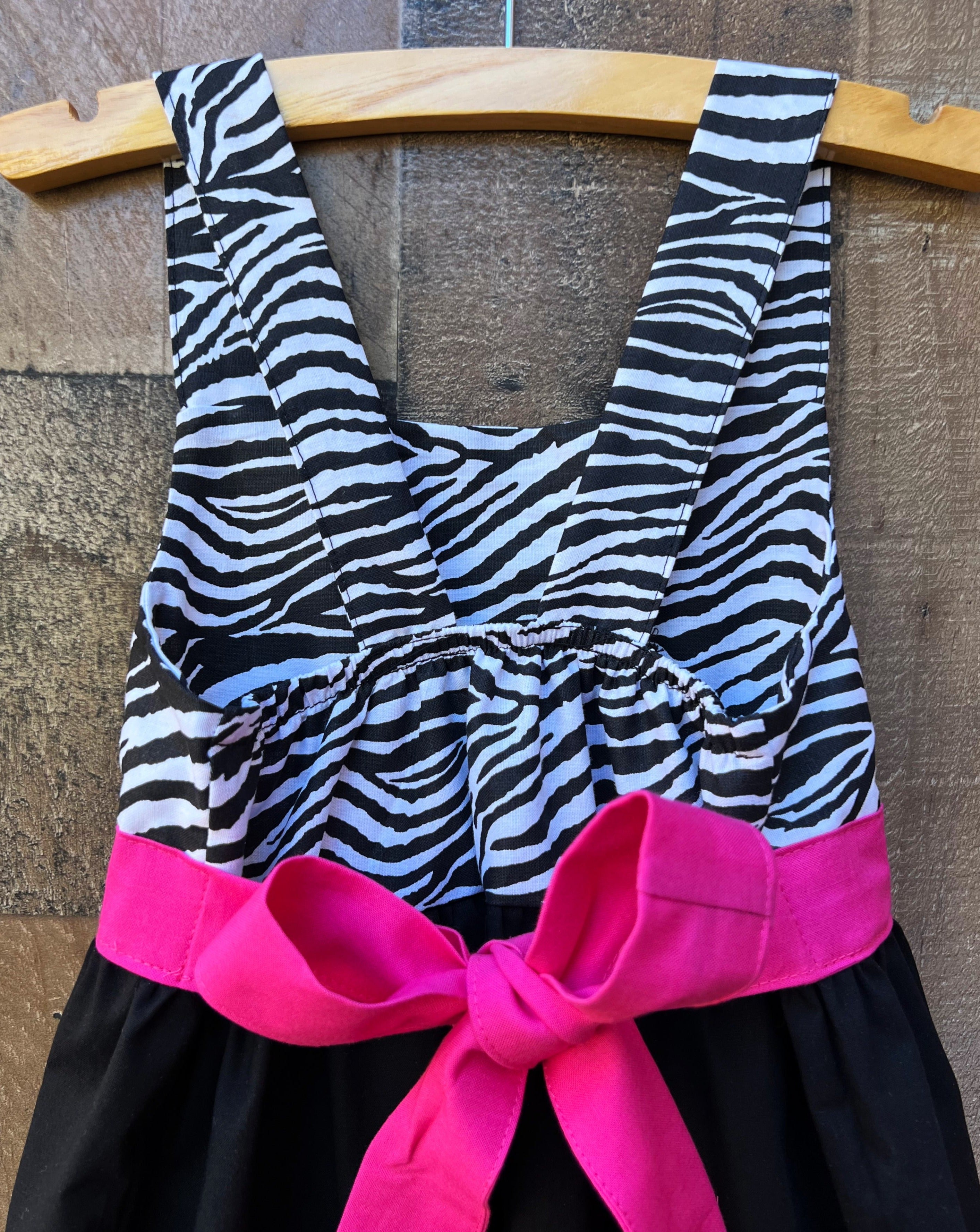 Zebra Print & Hot Pink Dress Zebra Print & Hot Pink Dress
