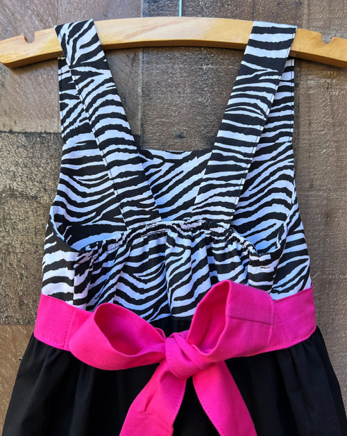 Zebra Print & Hot Pink Dress Zebra Print & Hot Pink Dress