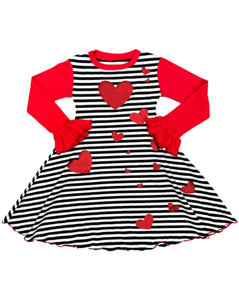 Valentines Day Red Heart Dress