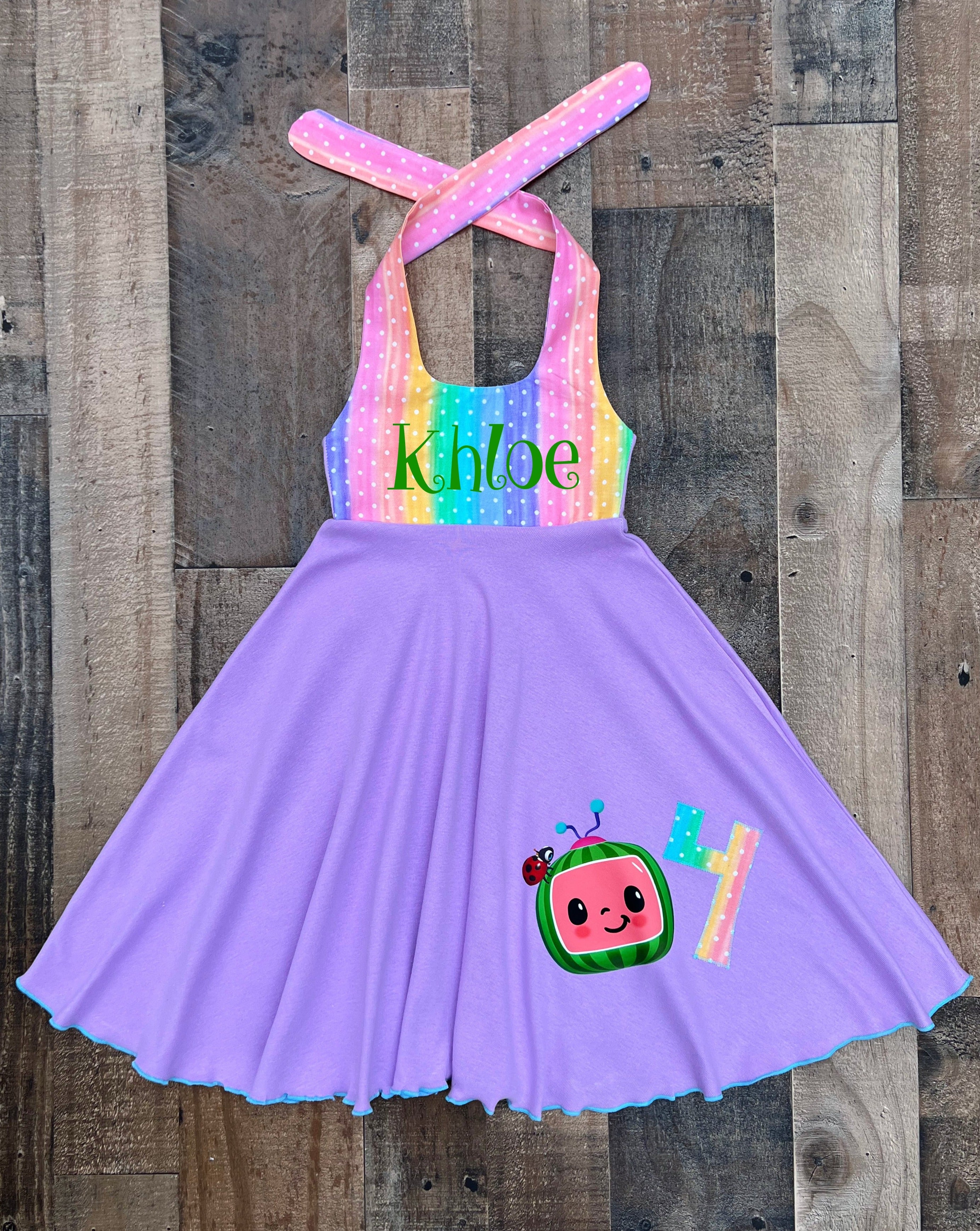 Cocomelon Birthday Girl Dress
