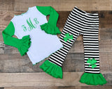 St. Patricks Day Clover Outfit 