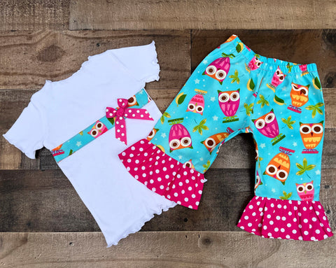 Little Girl Owl Outfit 