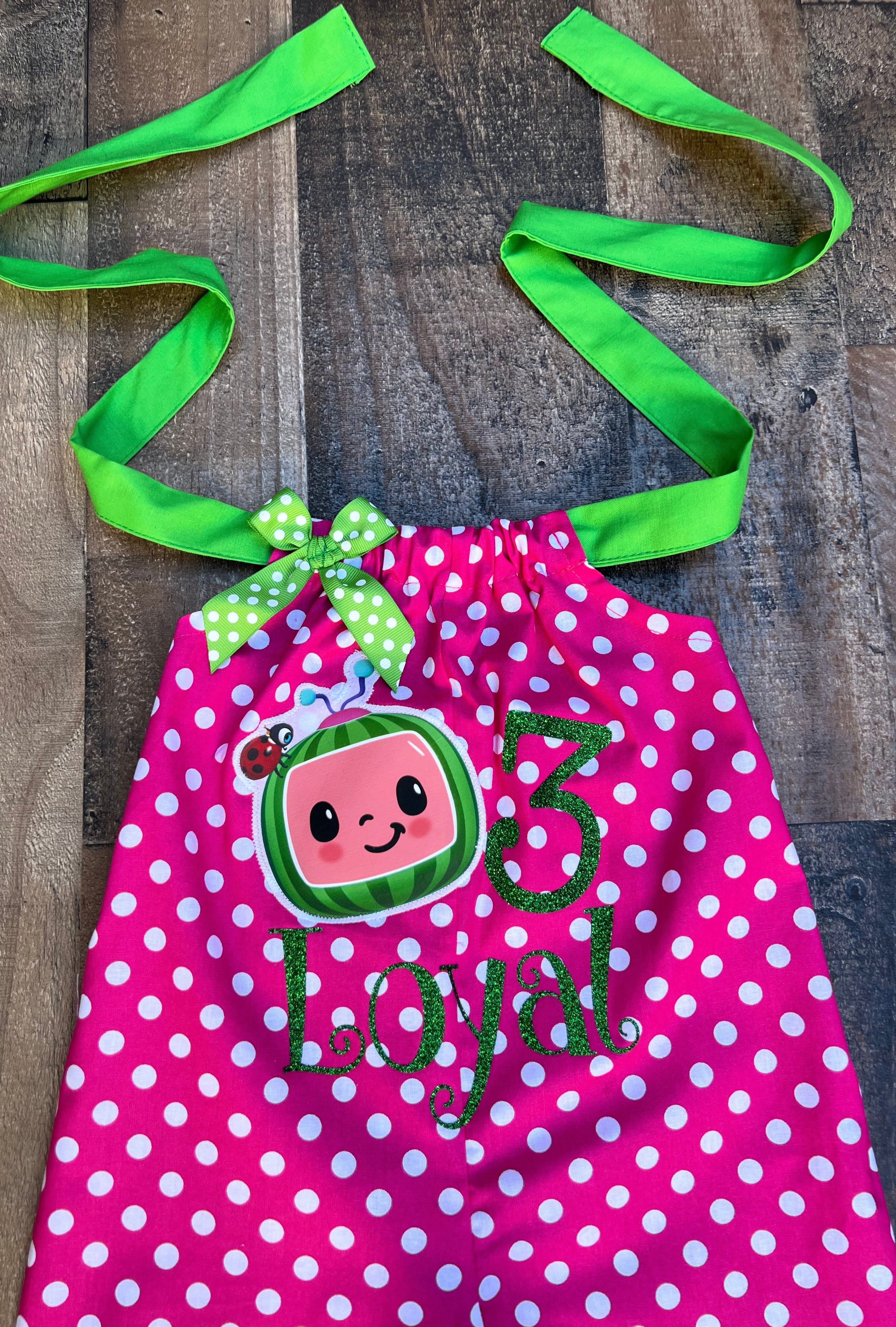 Cocomelon Birthday Girl Outfit 