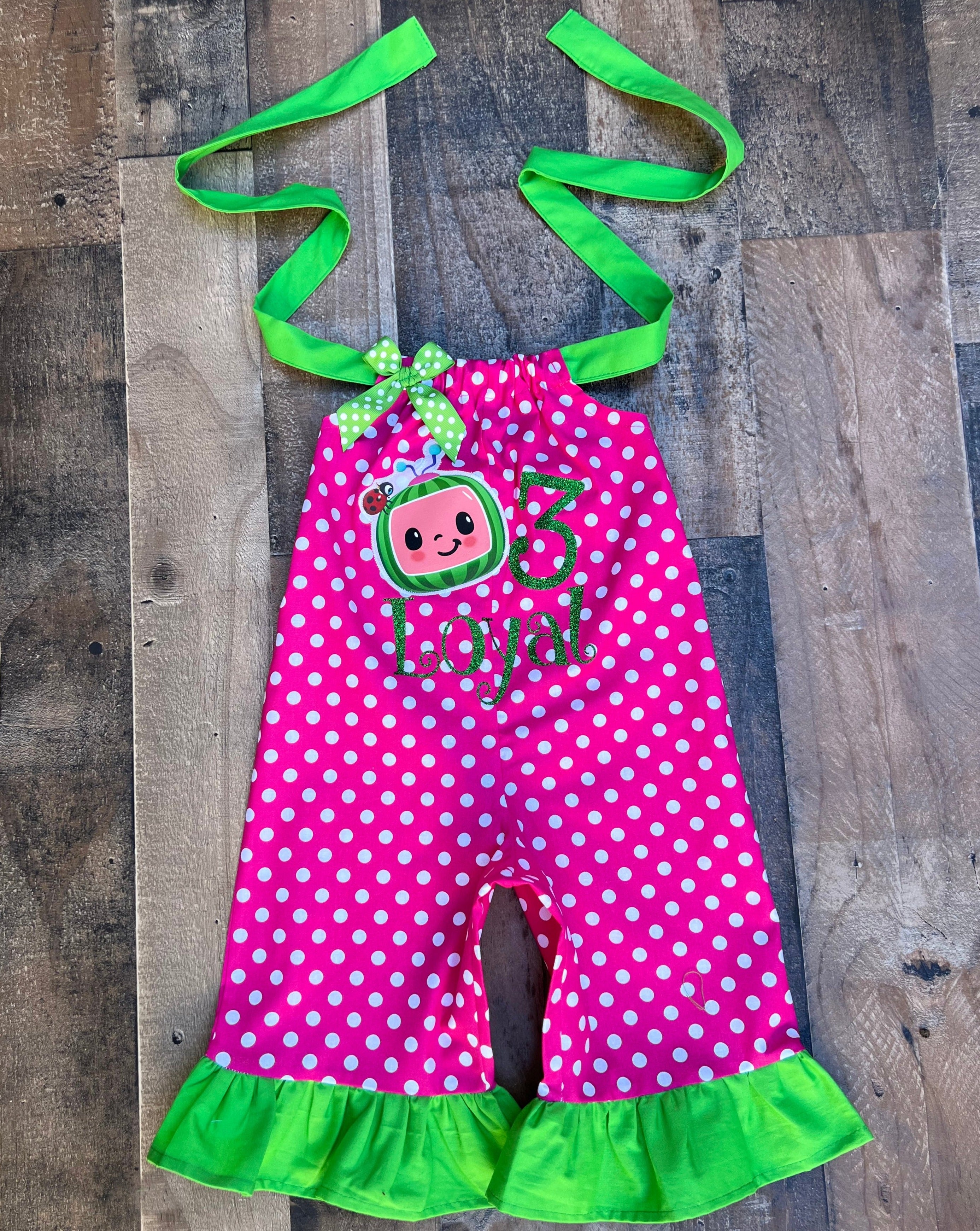 Cocomelon Romper Outfit 