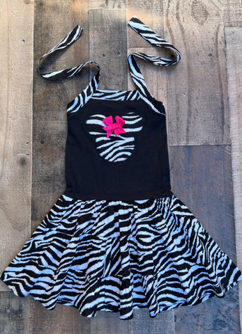 Minnie Mouse Zebra Animal Kingdom Dress