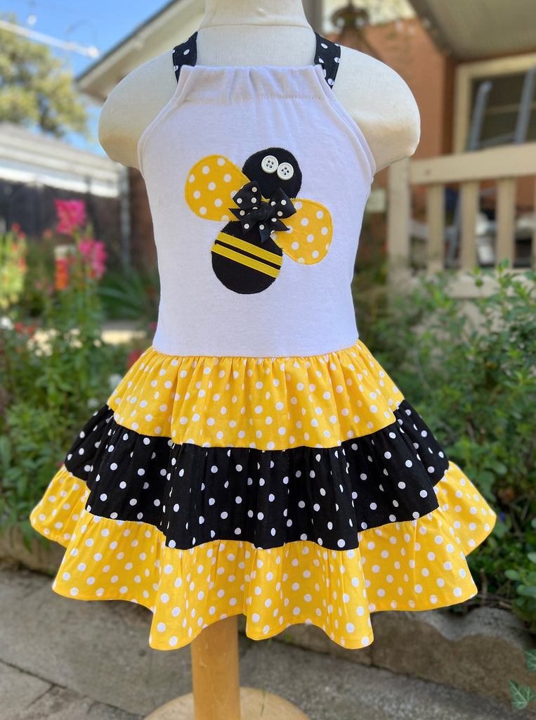 Bumble Bee Twirl Dress - Main Image