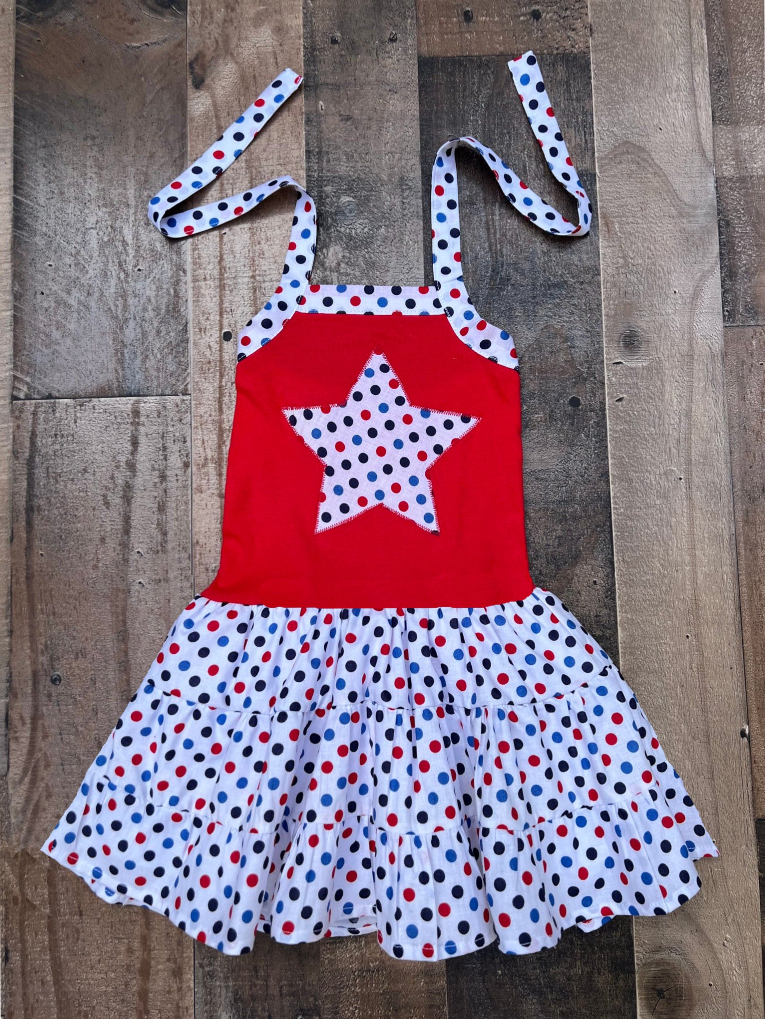 4th Of July Patriotic Twirl Dress