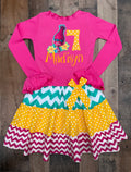 Poppy Troll Birthday Girl Dress