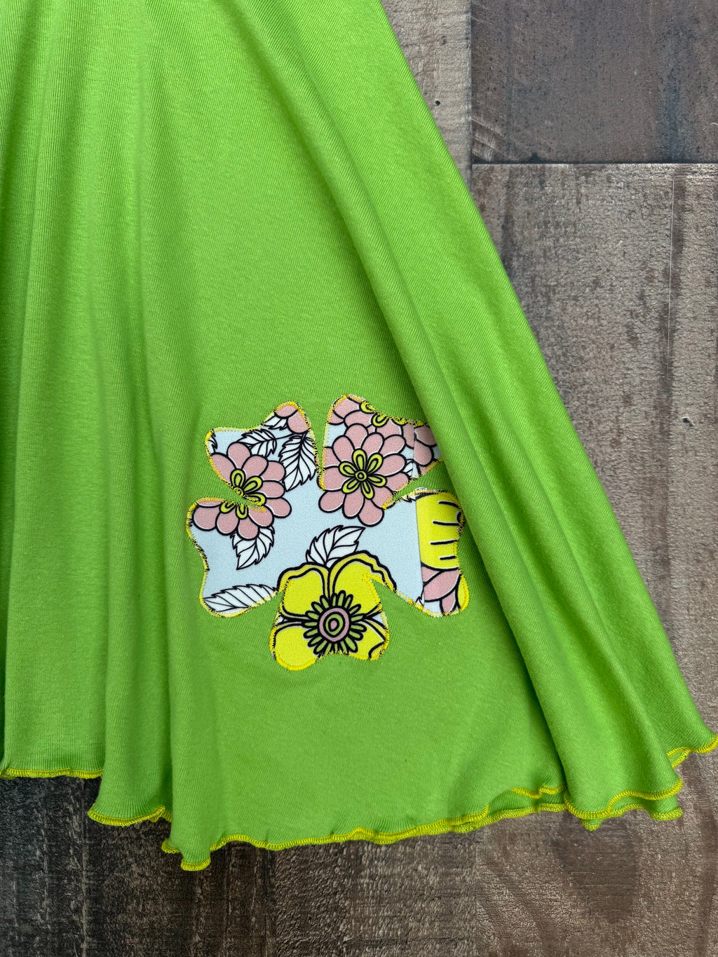 4T ONLY Upcycled Floral Summer Dress