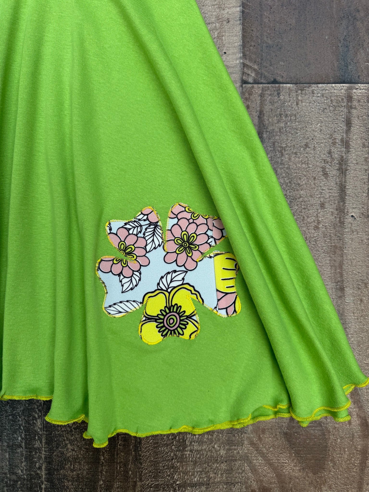 4T ONLY Upcycled Floral Summer Dress