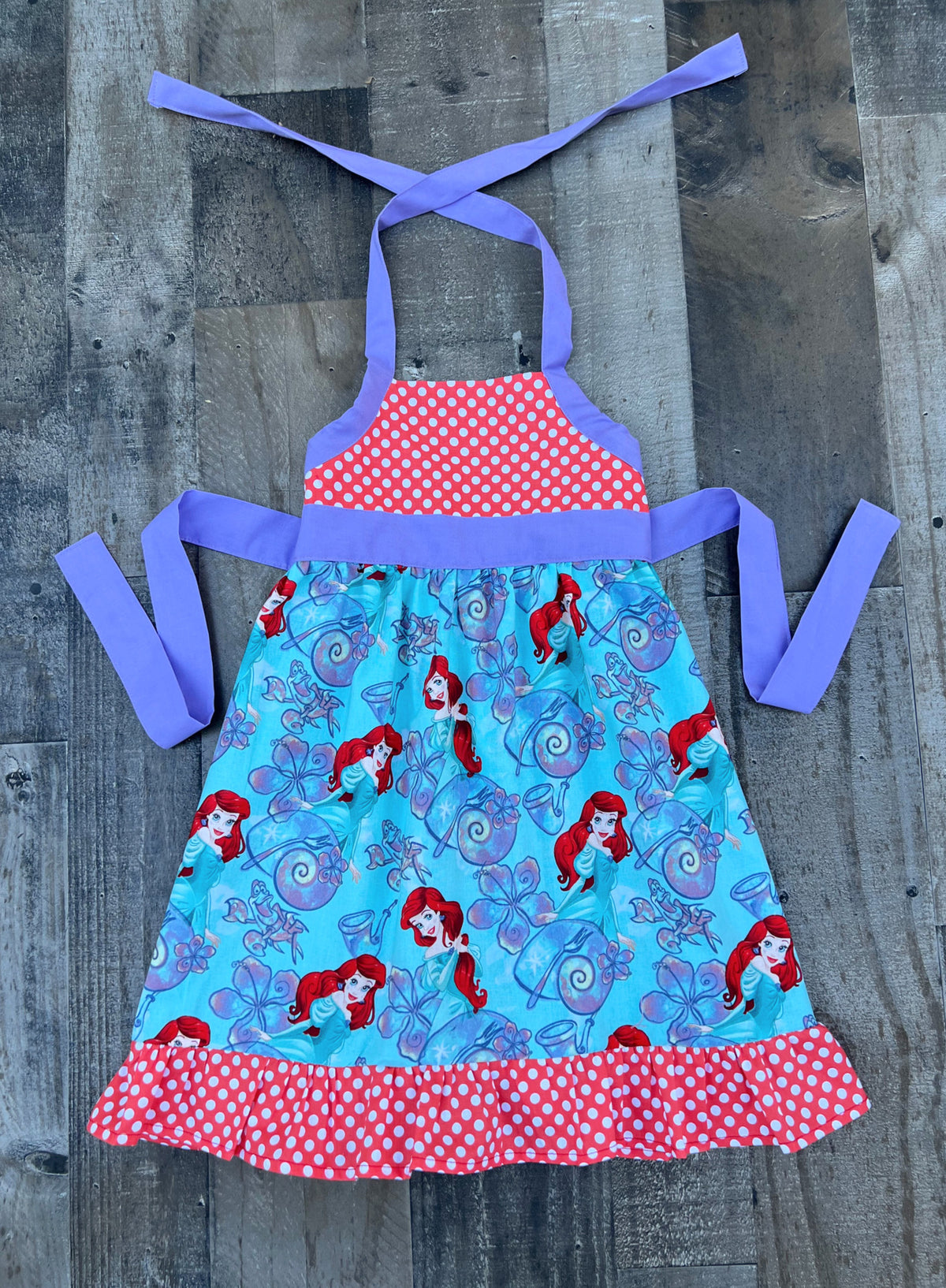 Ariel Polka Dot Print Dress