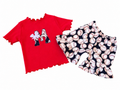 Baseball Shorts & Tee Outfit 