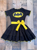 Black & Yellow Batgirl Dress