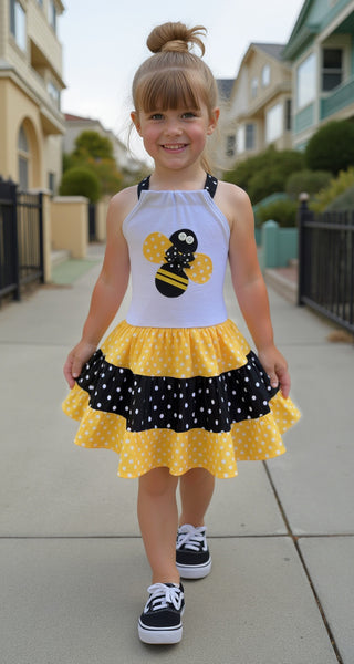 Bumble Bee Dress Kids