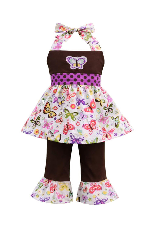 Butterfly Print Outfit 