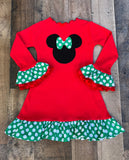 Christmas Minnie Mouse Dress
