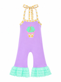 Cupcake Romper Girl Outfit