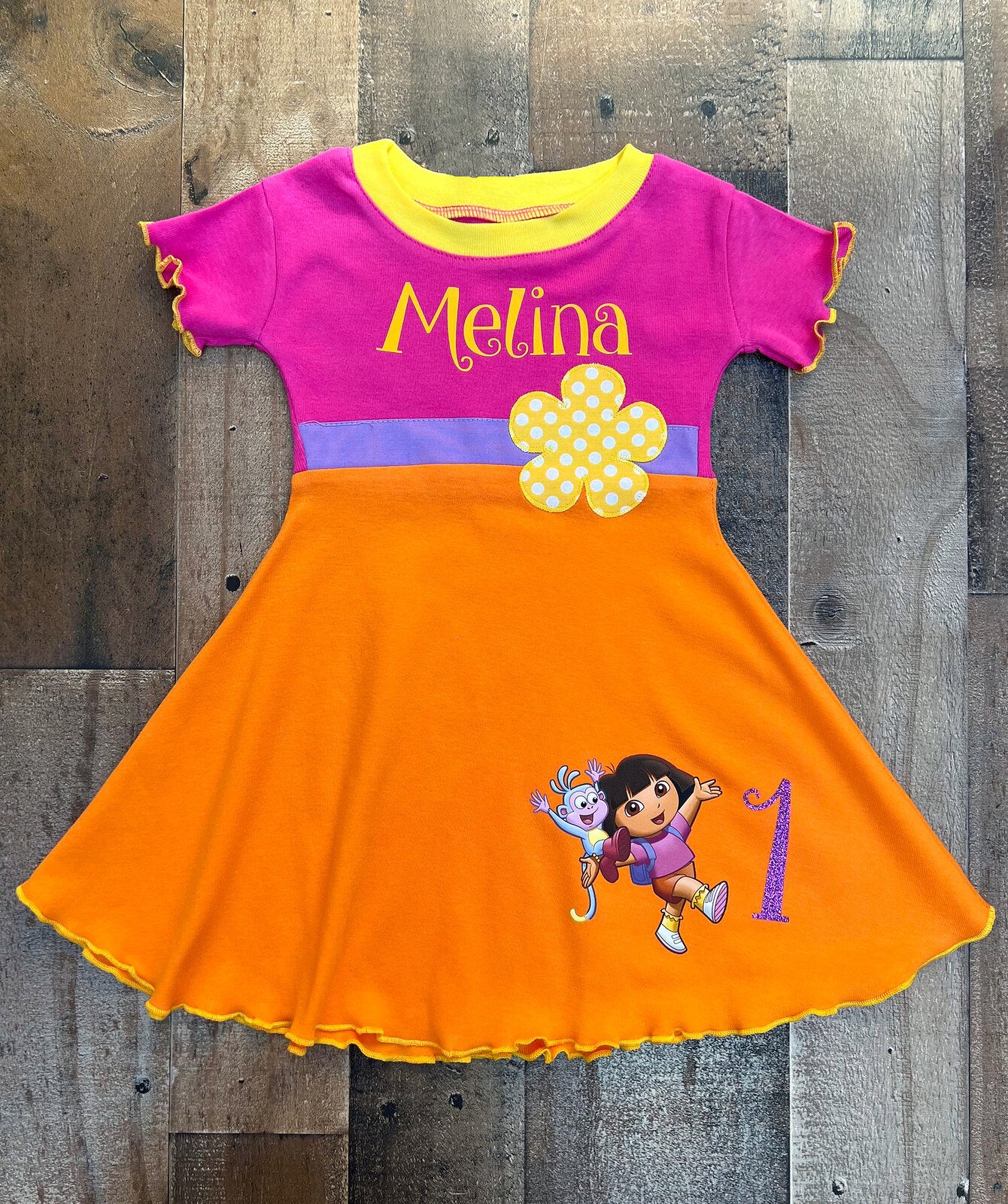 Dora The Explorer Birthday Dress