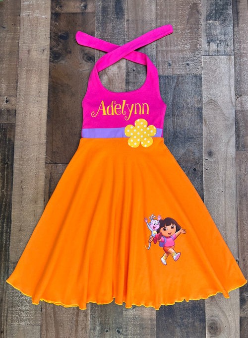 Dora The Explorer Birthday Girl Dress