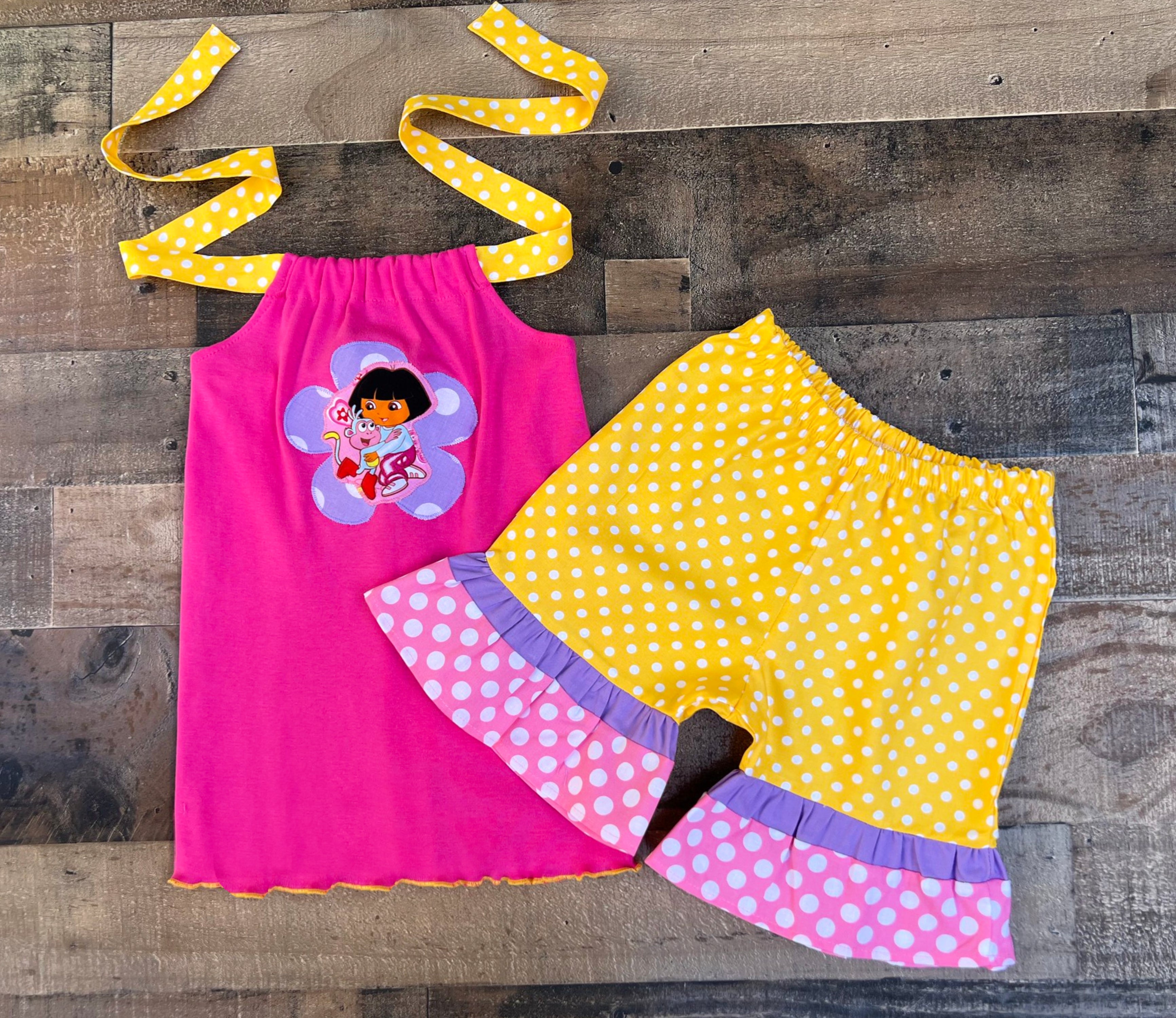 Dora The Explorer Short outfit