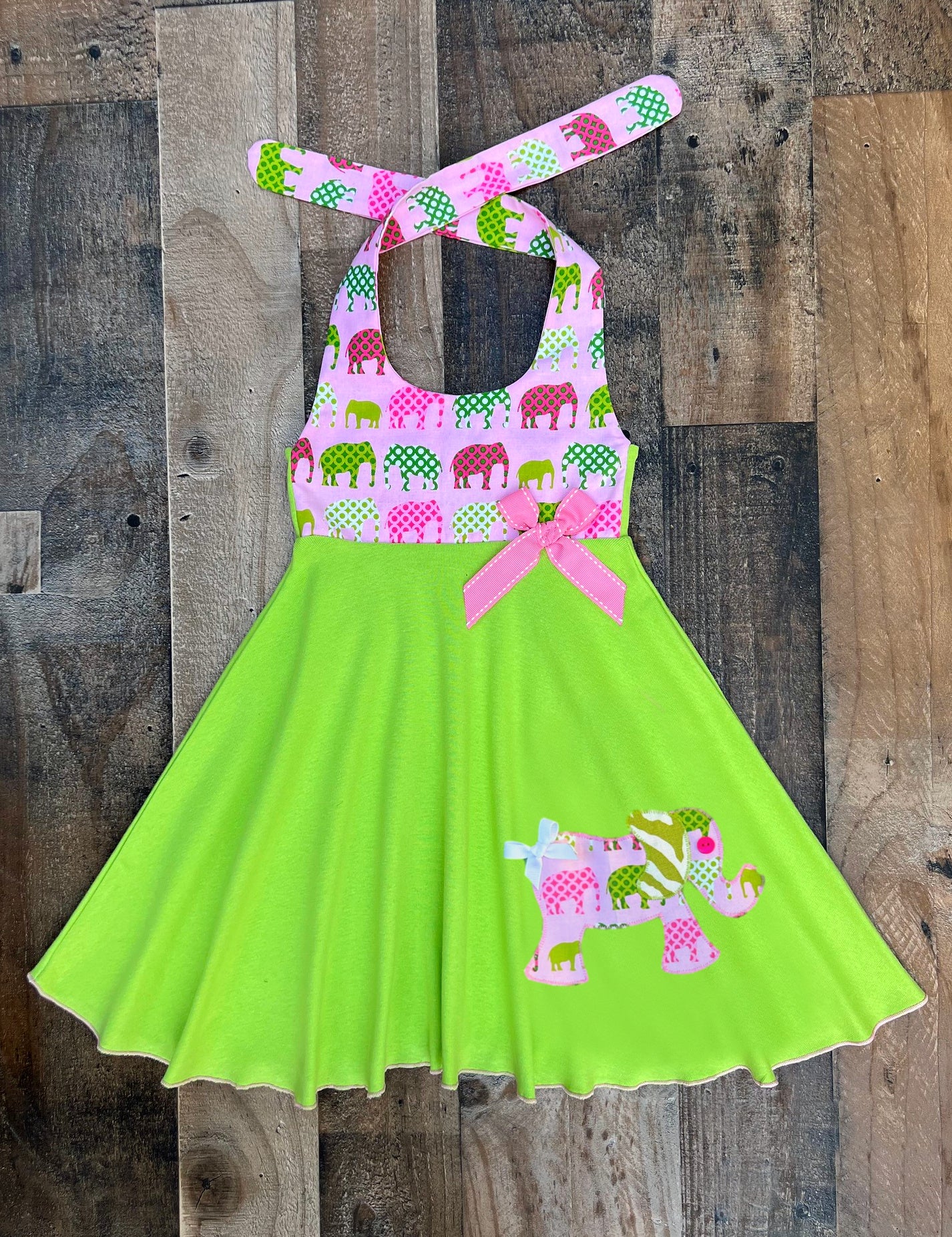 Elephant Print Dress
