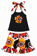 Funky Flower Short Set