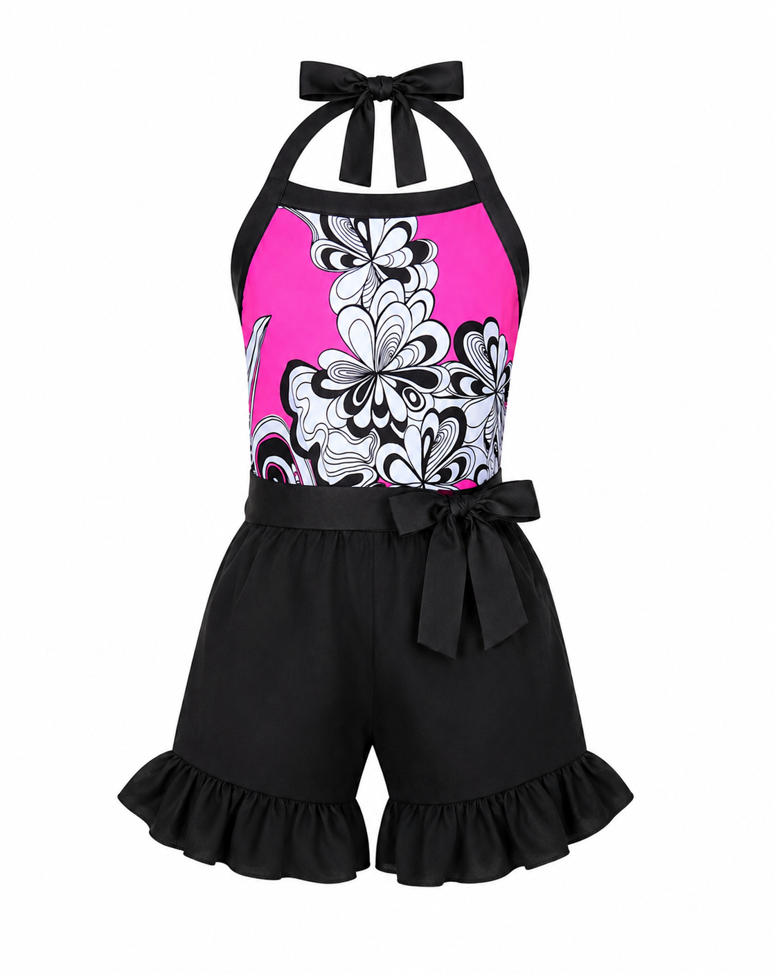 Funky Floral Romper 
