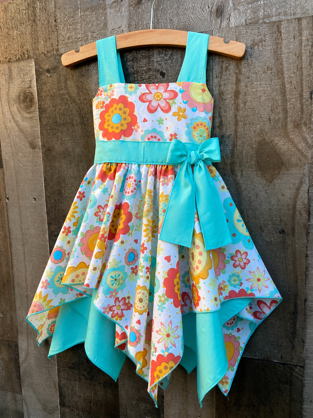 Handkerchief Toddler Dress