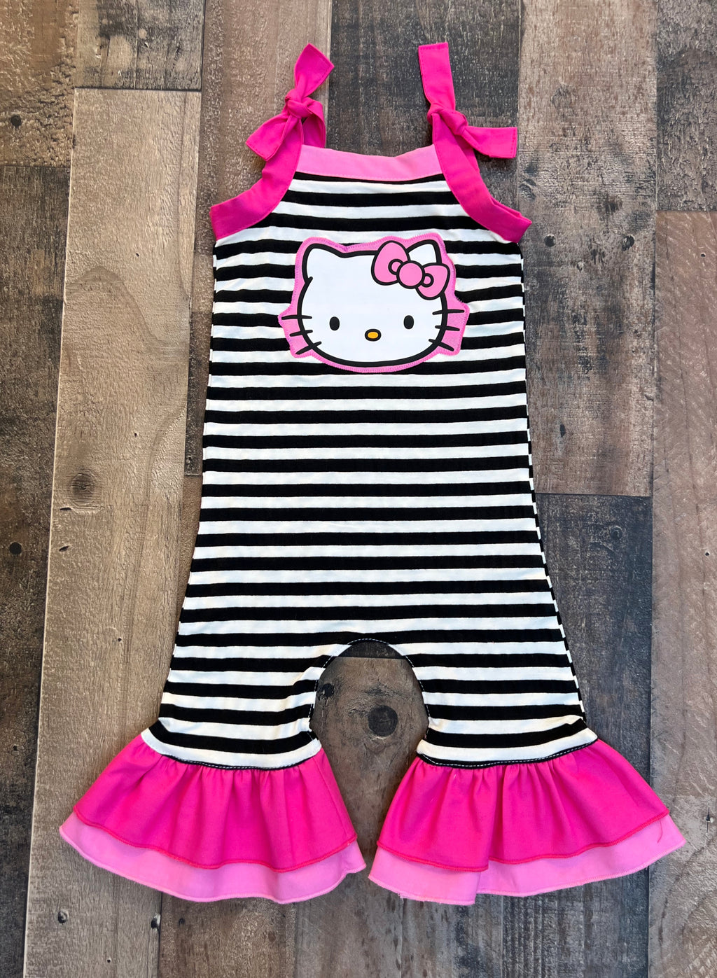 Hello Kitty Romper Girl Outfit 
