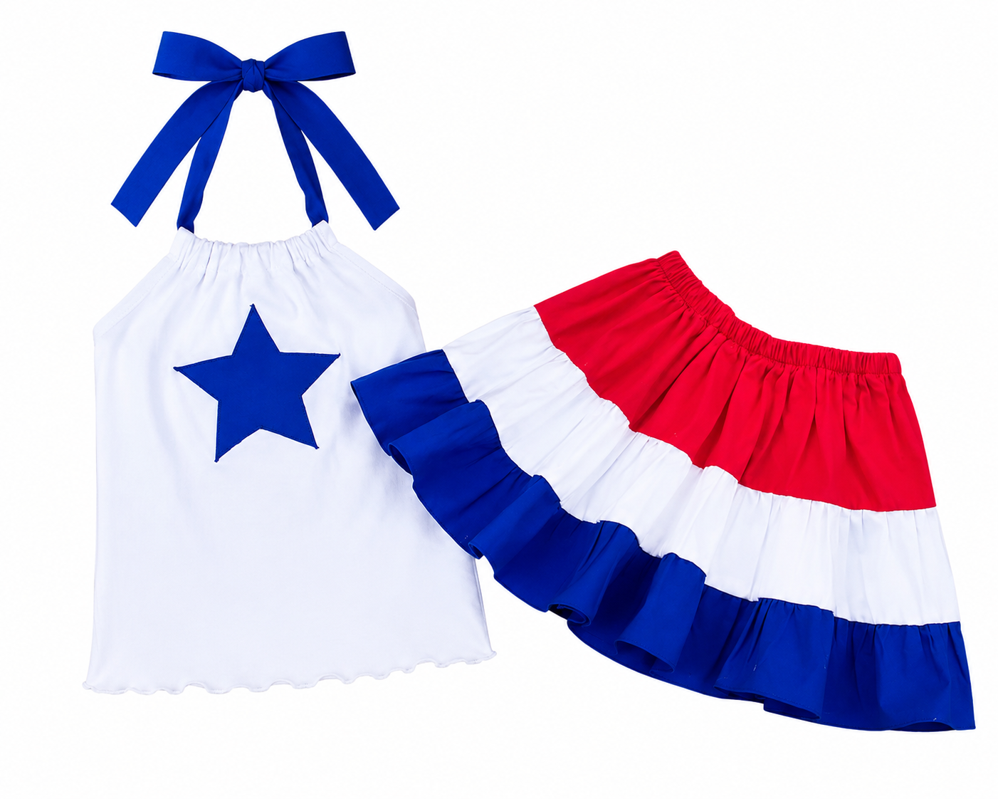 4th Of July Skirt & Top