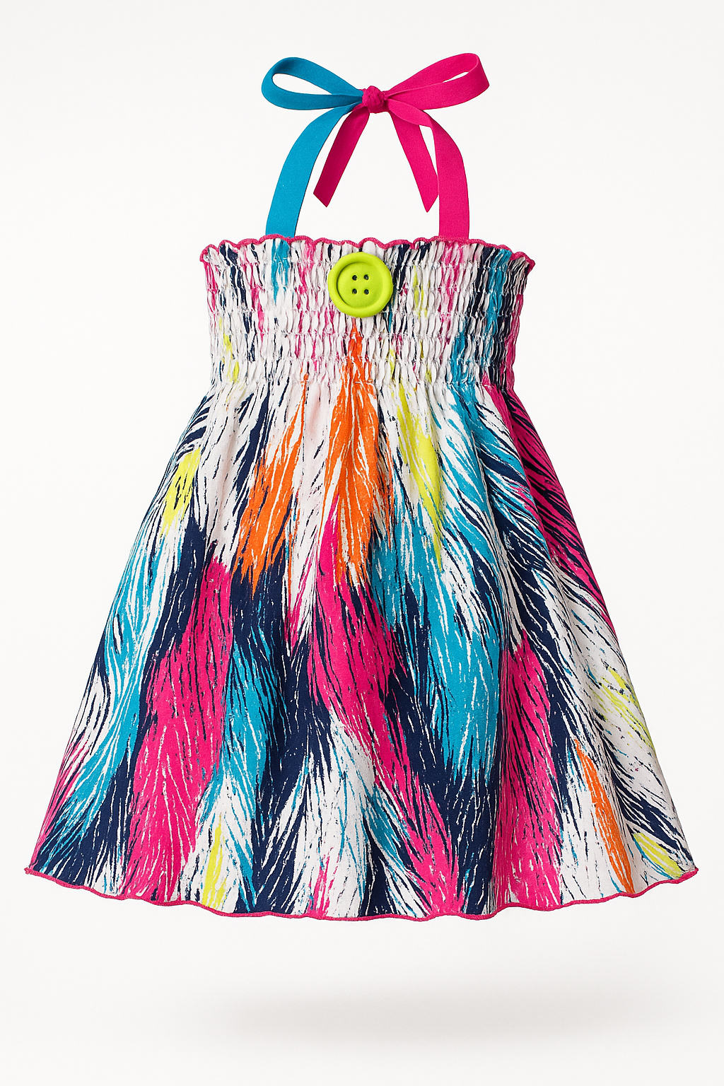 18m Only Upcycled Smocked Kid Girl Dress