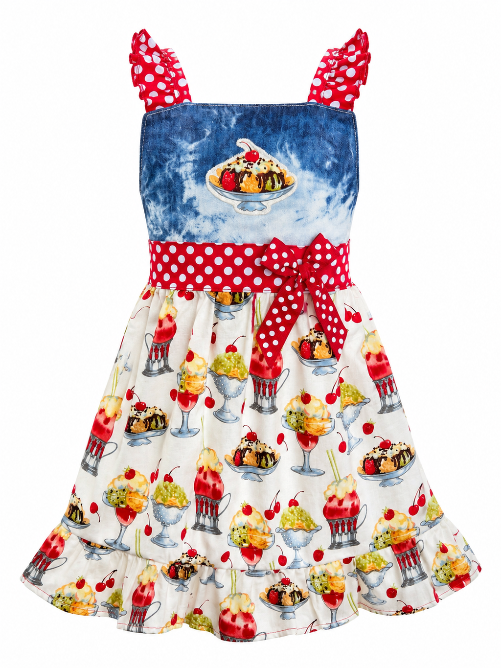 Ice Cream Sundae Retro Dress
