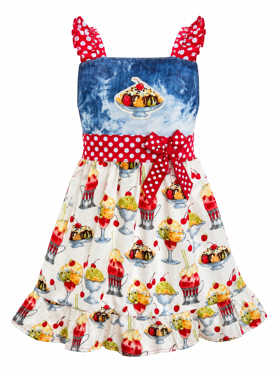 Ice Cream Sundae Retro Dress